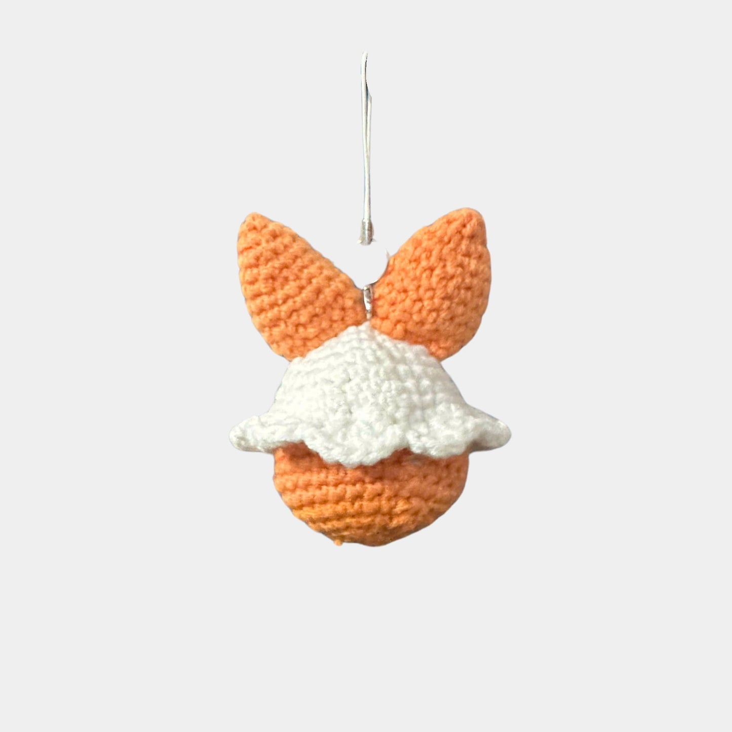 Handmade Crochet Bunny Keychain