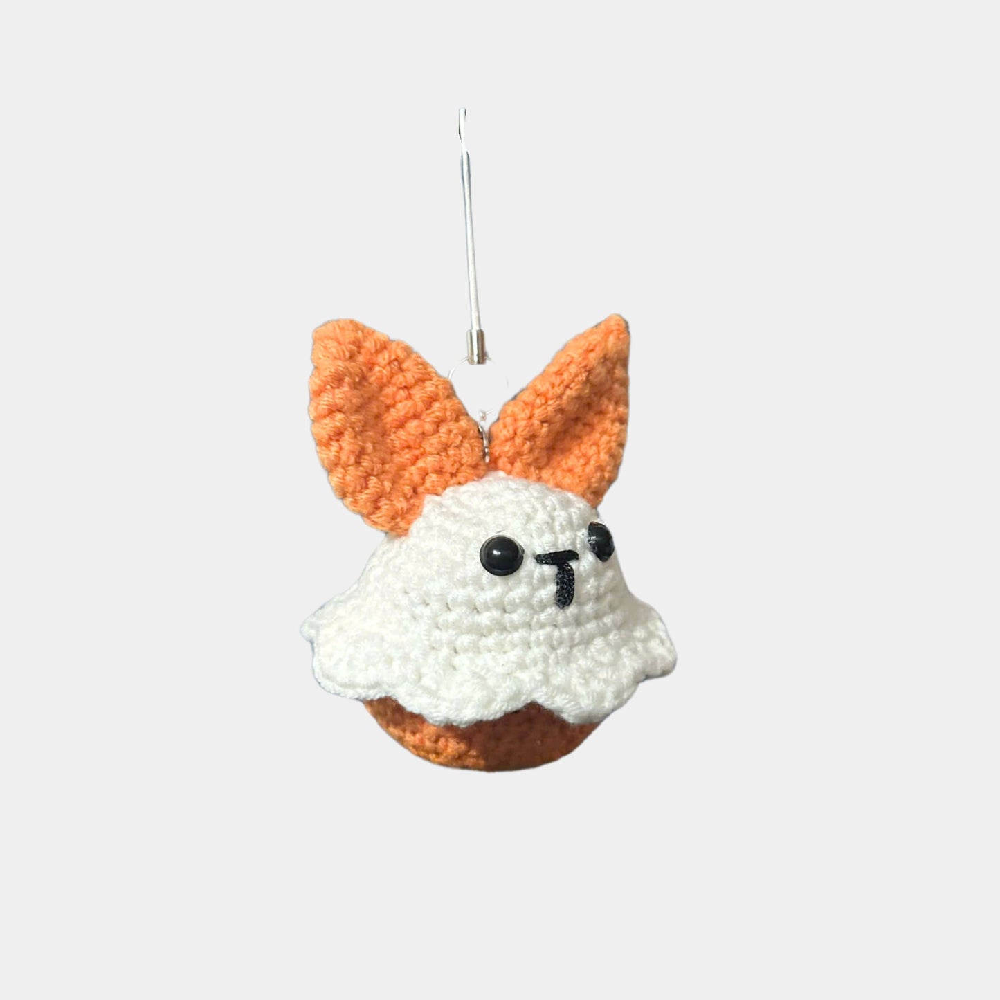 Handmade Crochet Bunny Keychain