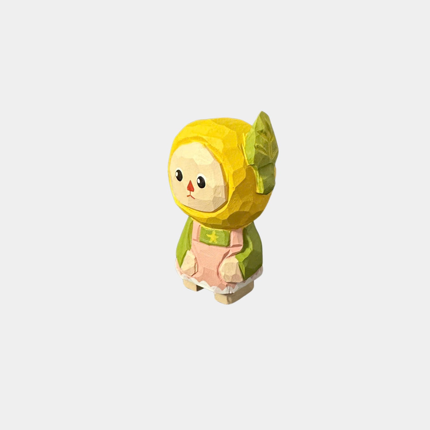 Sweet Candy Wooden Figurine – Lemon Girl