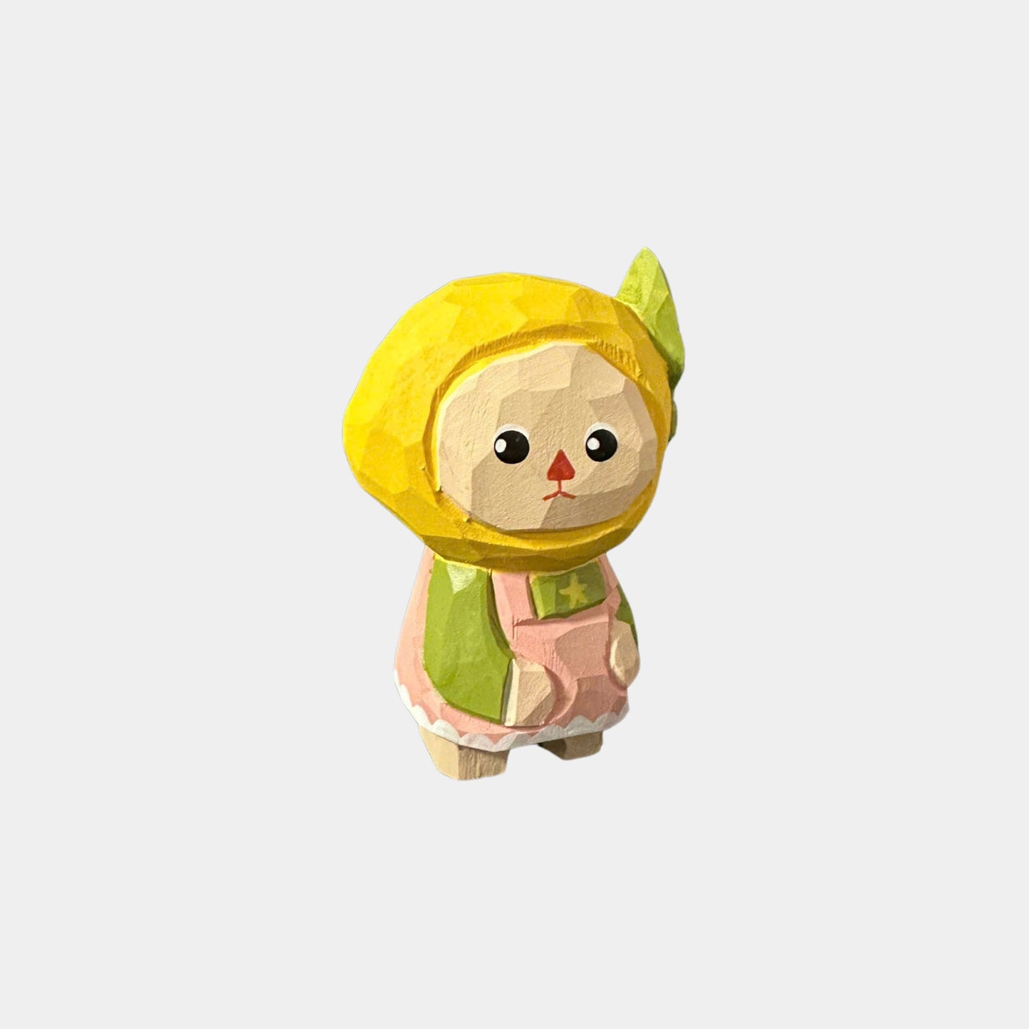 Sweet Candy Wooden Figurine – Lemon Girl