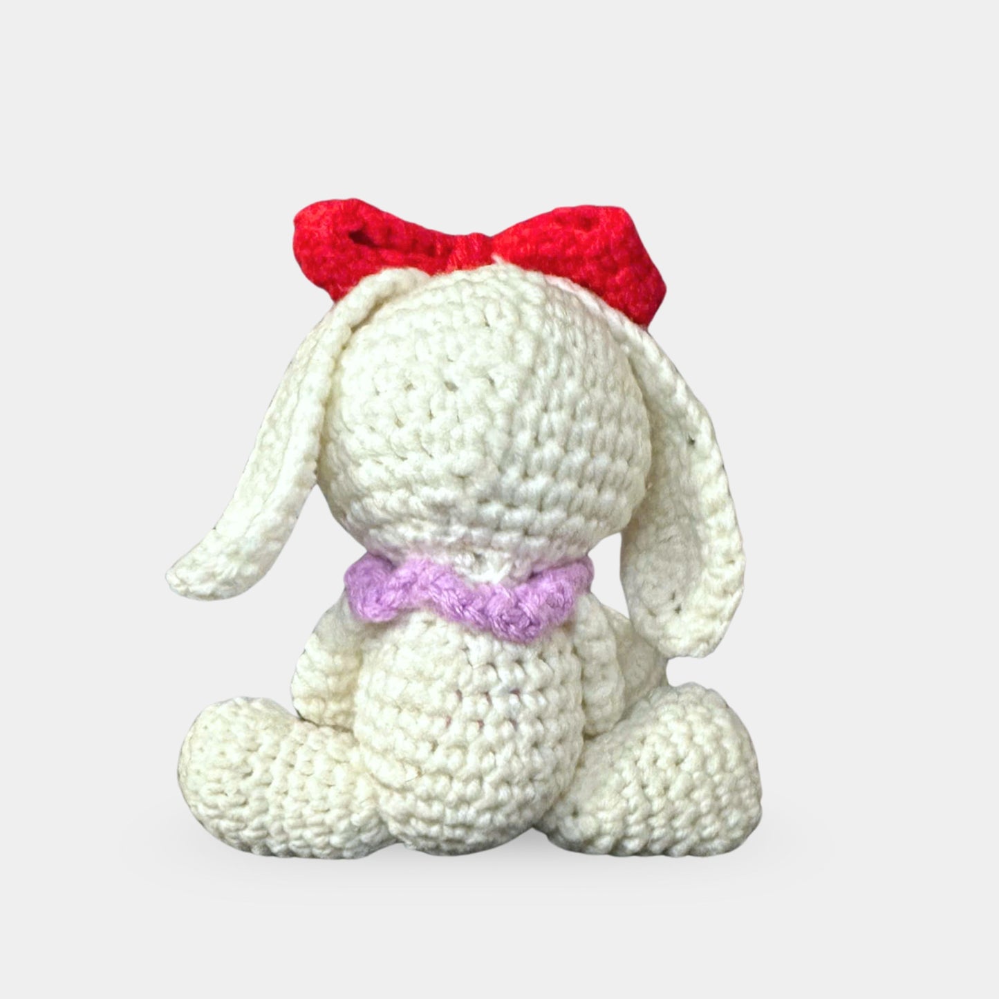 Handmade Crochet Bunny Doll – Carrot Hugger