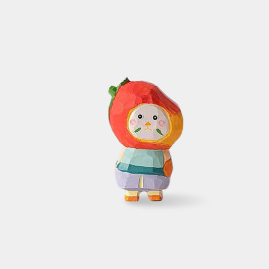 Strawberry Hood Animal Character
