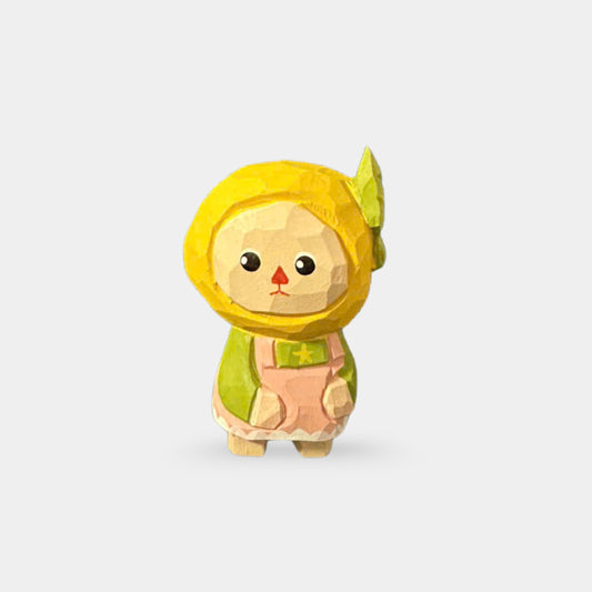 Sweet Candy Wooden Figurine – Lemon Girl